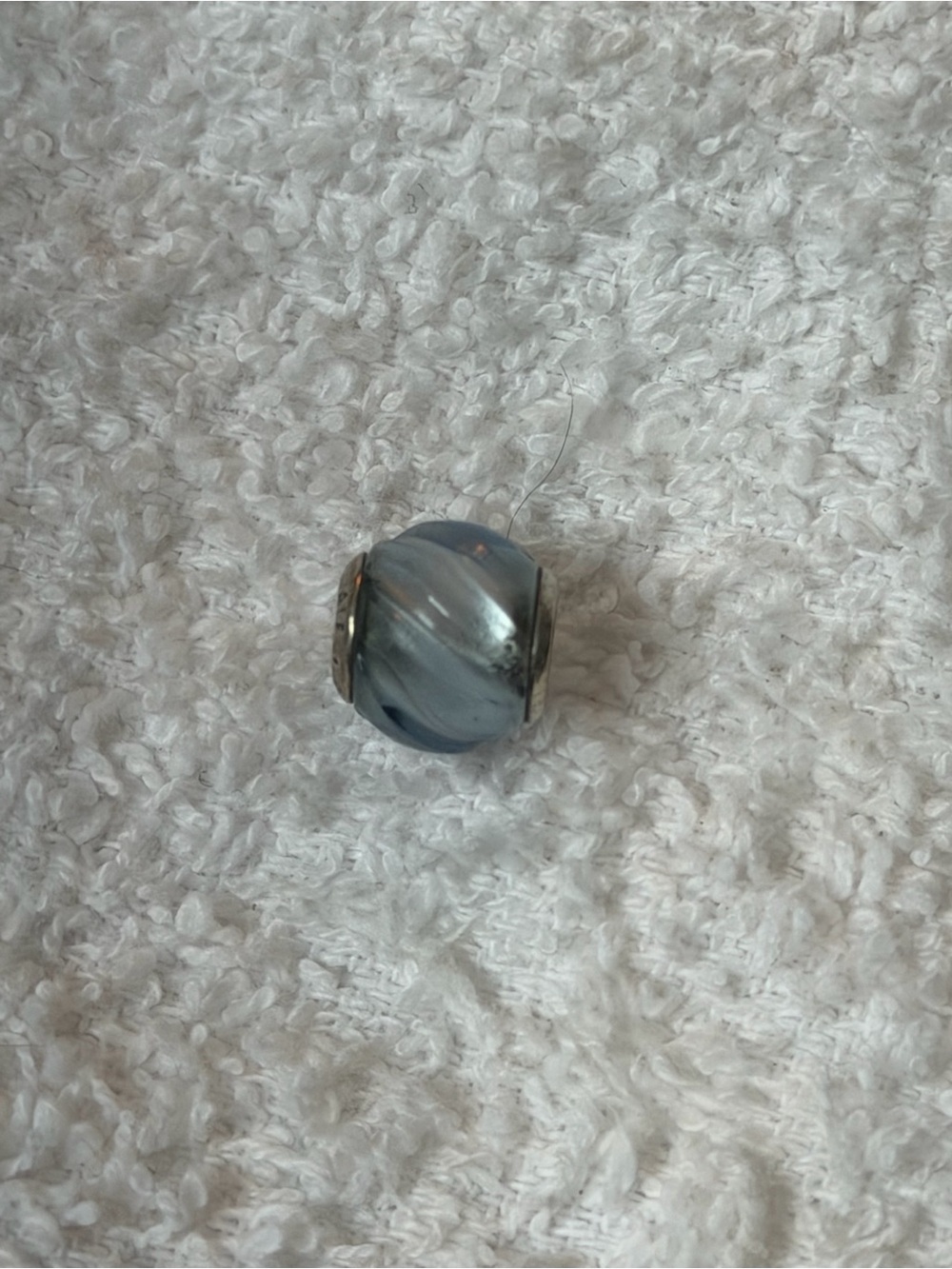 Pandora Light blue Glass Bead